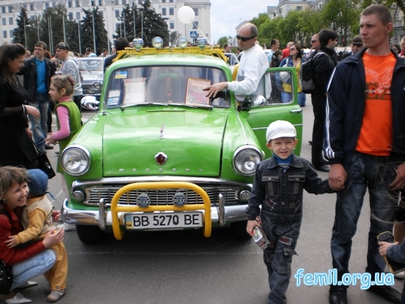 Выставка ретро-автомобилей, Москвич