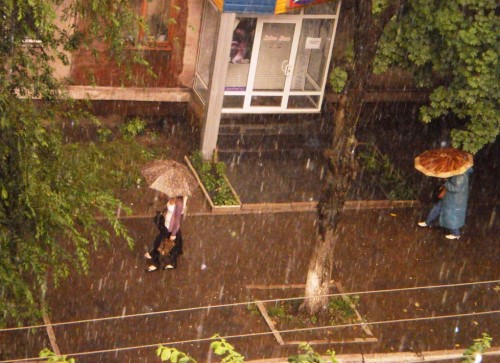 Дождь в Алчевске