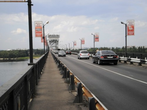Мост через реку Днепр