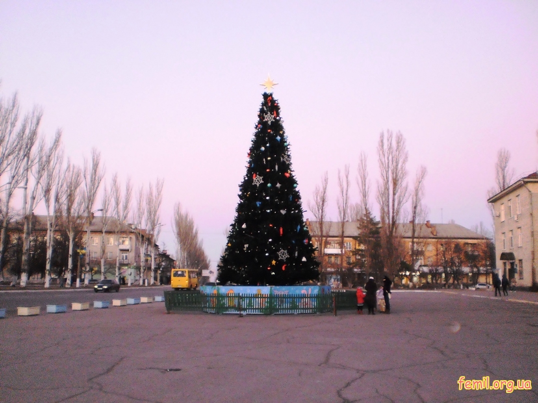 Новогодняя елка 2015 Светловодск