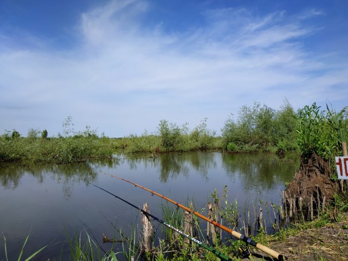 Рыбалка в с.Андрейки, Полтавская область